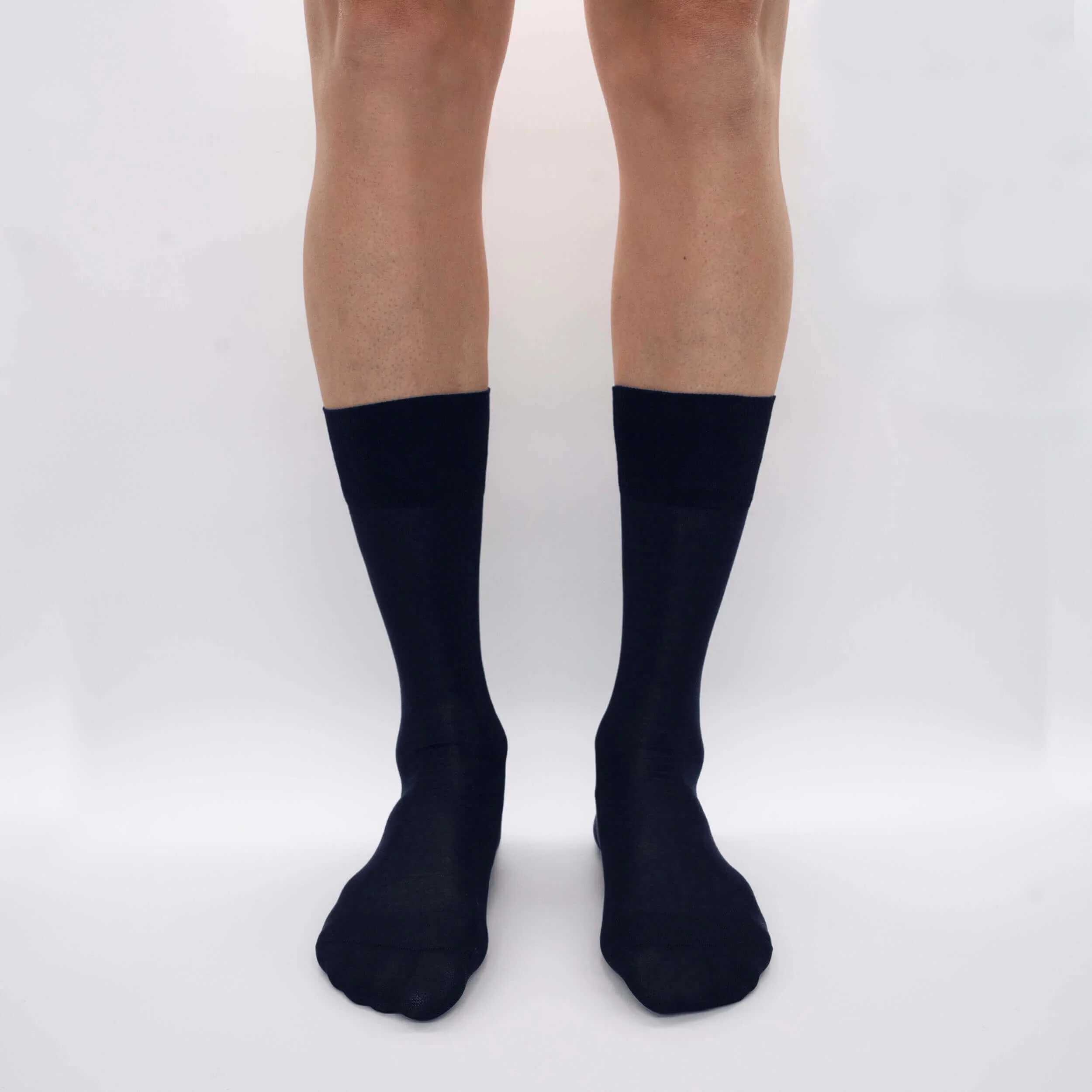 Box Calze Corte Chiffon in cashmere di Capra Hircus - 3x Nero/3x Blu - Image 3