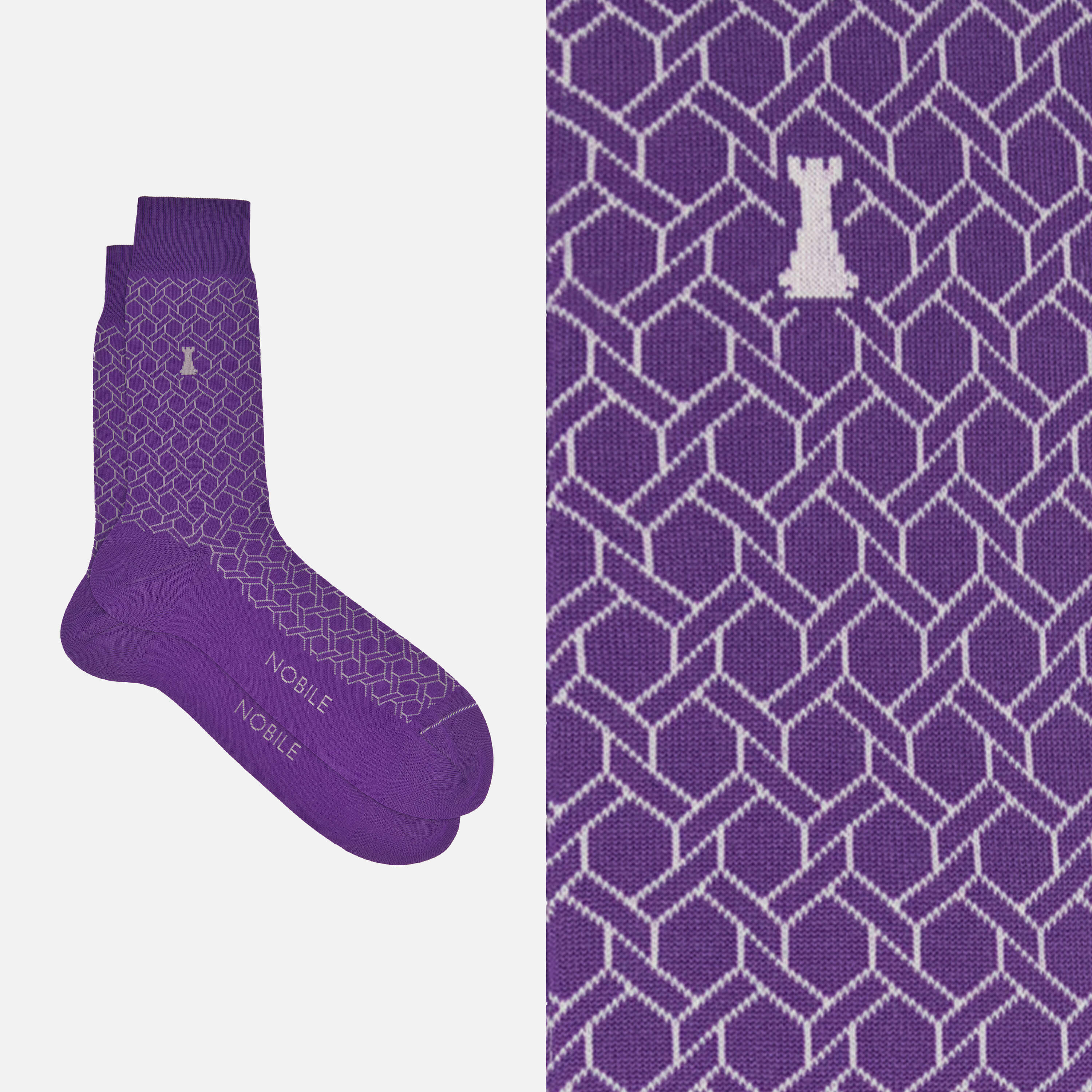Box 12 paia calze corte uomo in Filoscozia® - Pattern iconici - Image 10