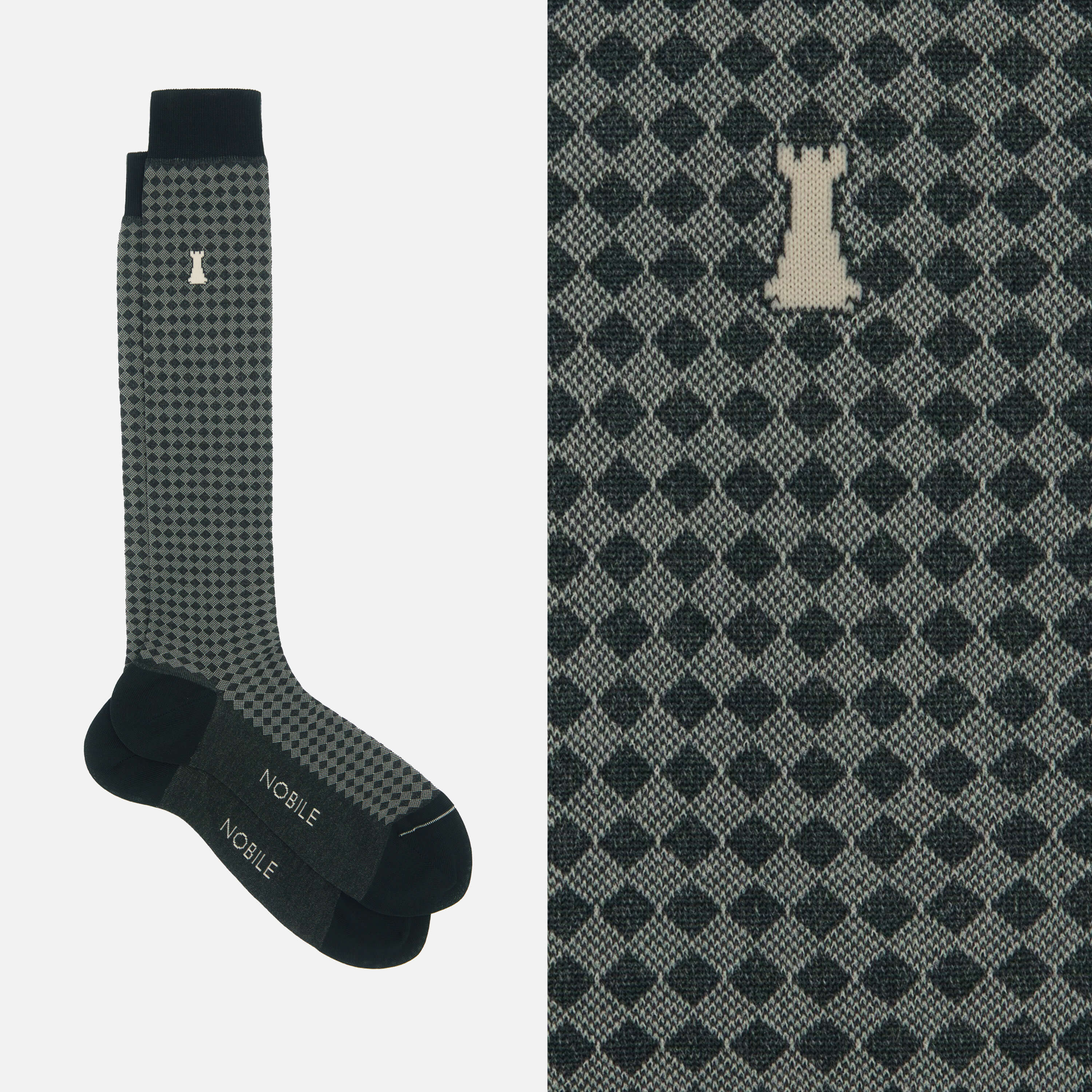 Box 12 paia calze corte uomo in Filoscozia® - Pattern iconici - Image 13