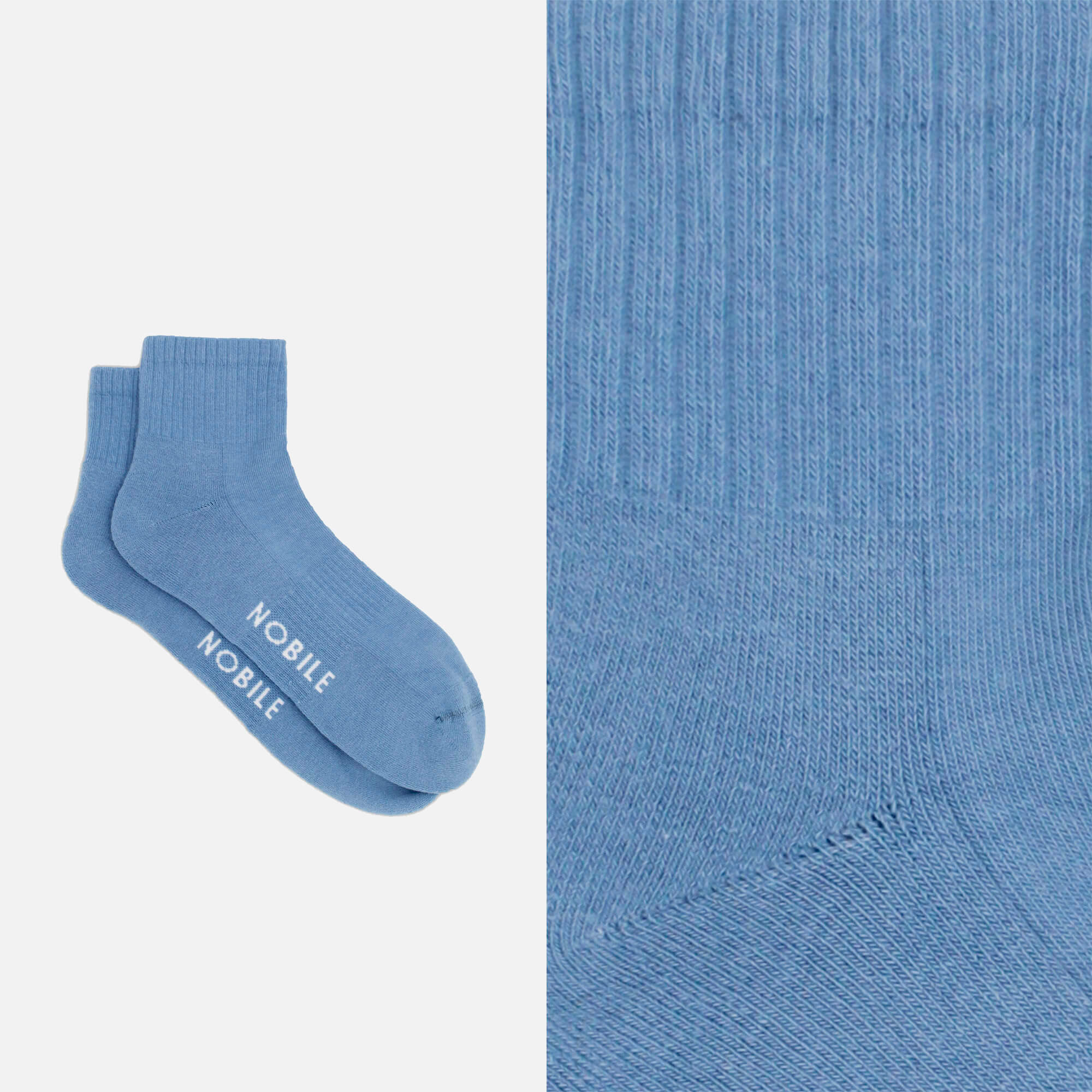 Calza sportiva corta in cotone bio - Image 7