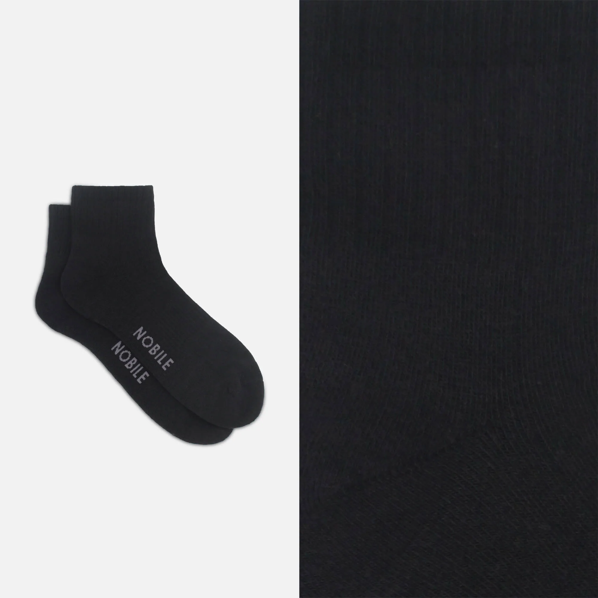 Calza sportiva corta in cotone bio - Image 4