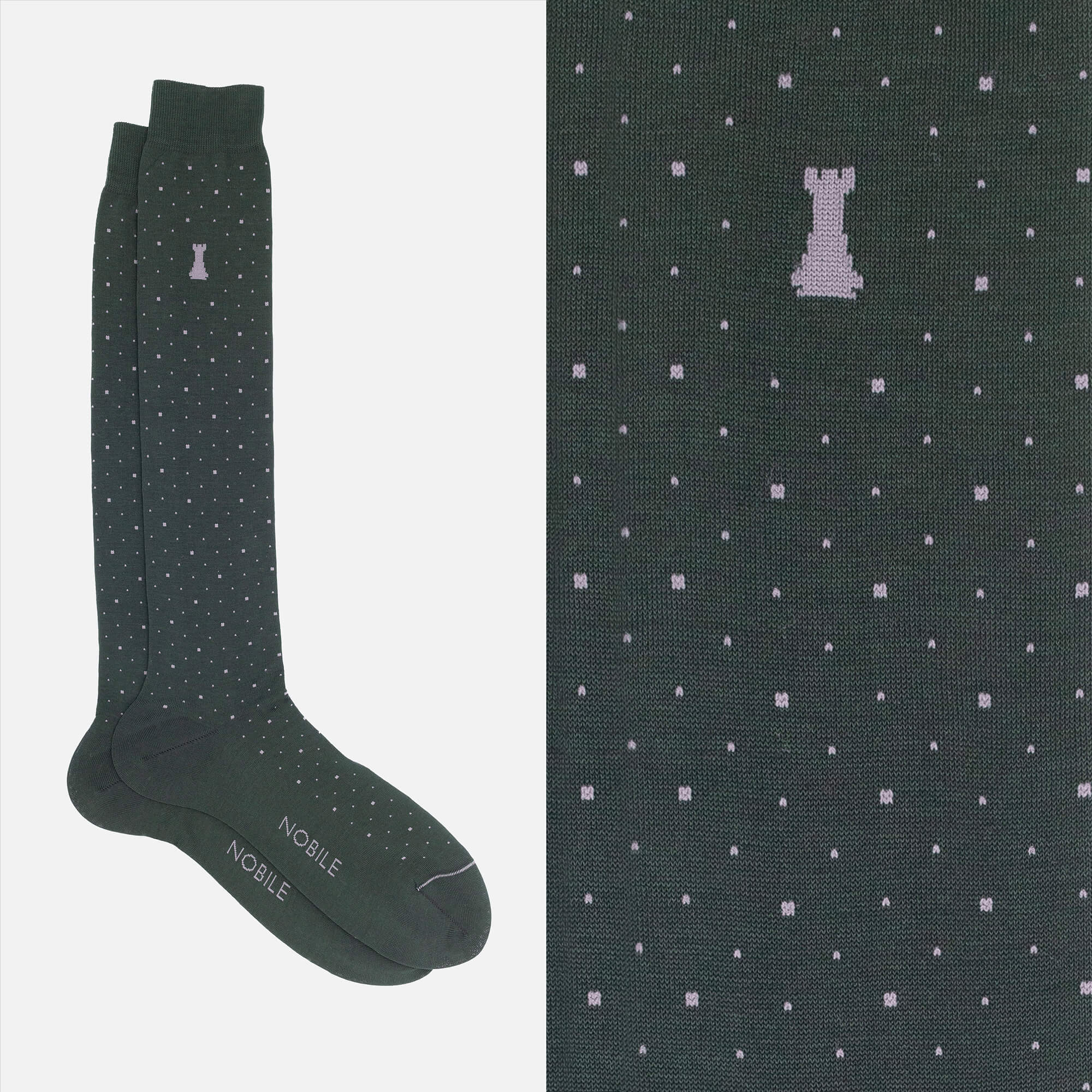 Luigi XIV - Calza lunga a pois - Image 4