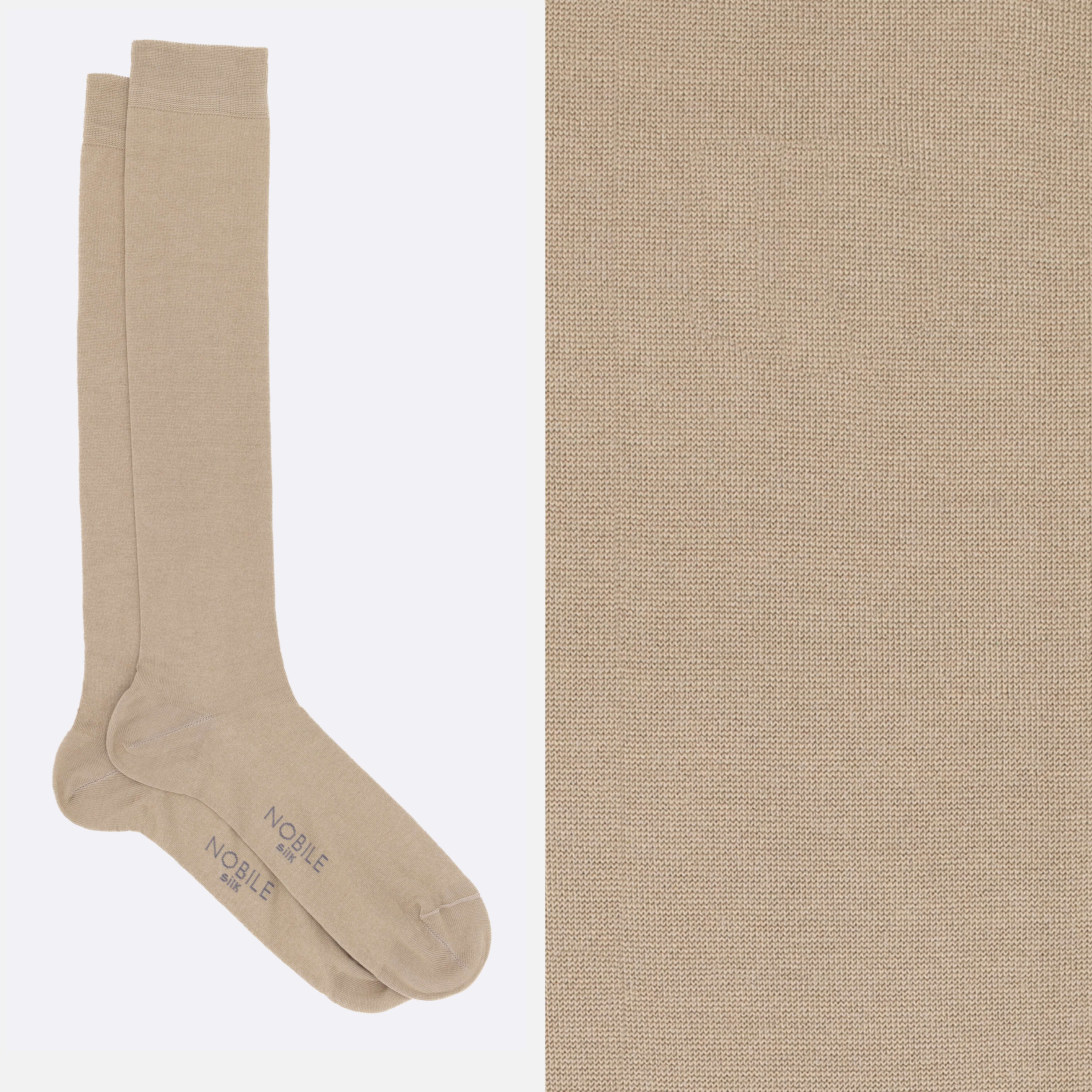 Nobile Luxury Essential - Calza lunga in pura seta di gelso - Image 4